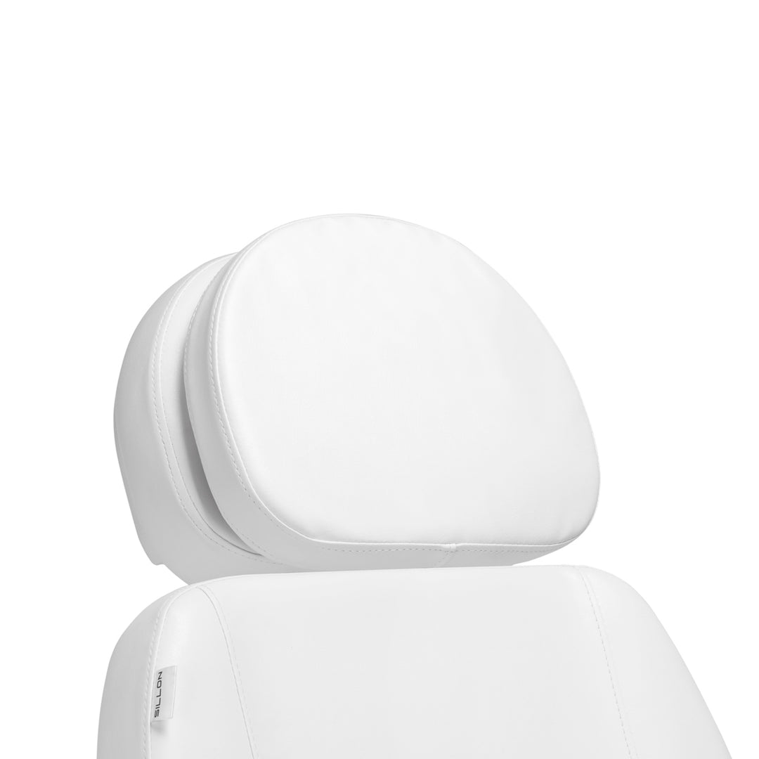 Elektrische Behandelstoel Sillon Luxury 3 Motoren Wit met Voetbediening - afbeelding 14