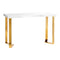 Manicure Table Momo 05 - Gold and White