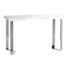 Manicure Table Momo 05 - Silver and White