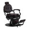 Barber Chair Gabbiano President - Brown & Black