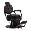 Barber Chair Gabbiano President - Brown & Black