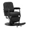 Barber Chair Gabbiano Bruno - Black