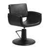 Hairdressing Chair Gabbiano Mataro - Black