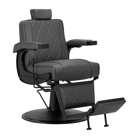 Barber Chair Hair System BM88066B - Grey & Black