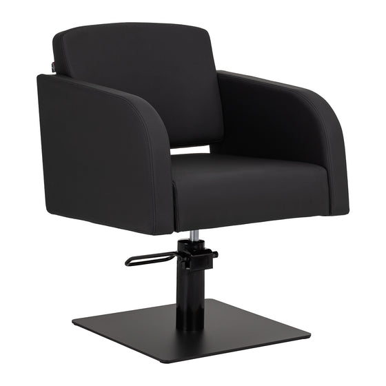 Hairdressing Chair Gabbiano Elda - Black