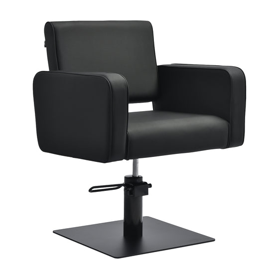 Hairdressing Chair Gabbiano Bilbao - Black