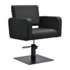 Hairdressing Chair Gabbiano Bilbao - Black