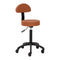Salon Stool Gabbiano D026 - Brown