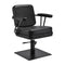Hairdressing Chair Gabbiano Madryt - Black