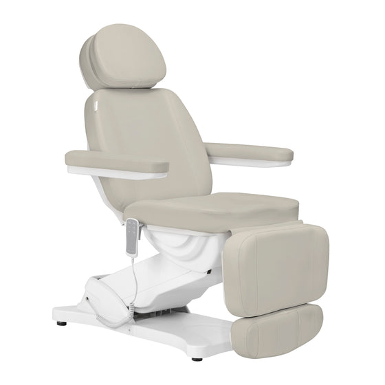 Electric Treatment Chair Sillon Classic, 3 Motors - Beige