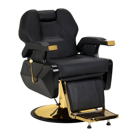 Barber Chair Hair System New York - Black and Gold