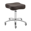 Salon Stool Omega Supremo - Brown and Chrome