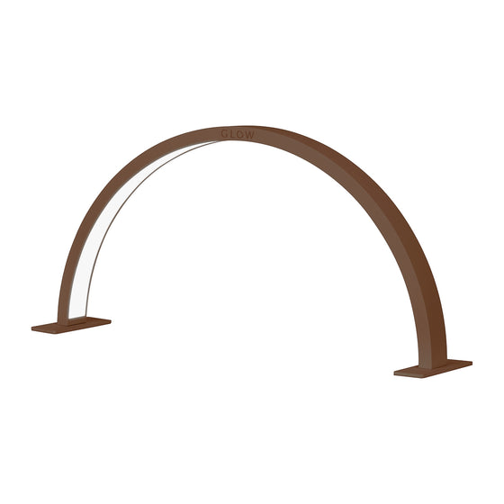 LED Lamp Glow Arche II - Brown