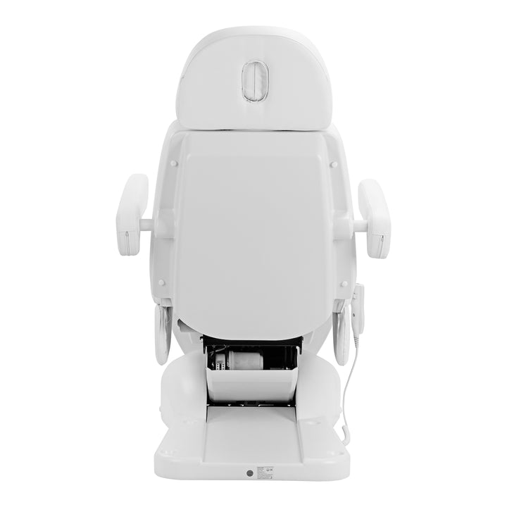 Behandelstoel Elektrisch Azzurro Lux 3 Motoren met Verwarming Wit - afbeelding 3
