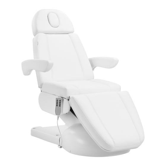 Electric Treatment Chair Azzurro Lux, 4 Motors - White