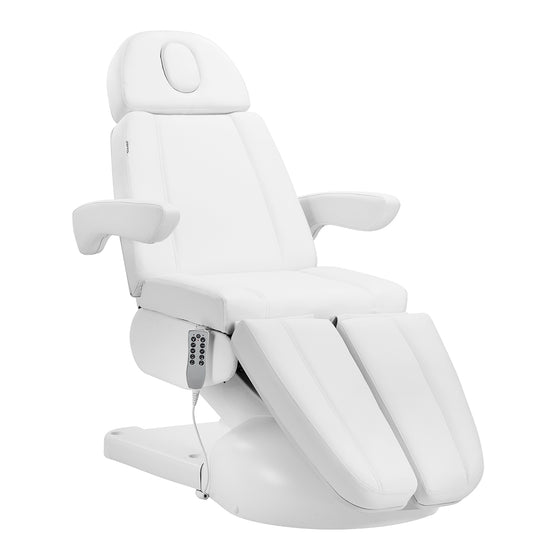 Electric Treatment Chair Azzurro Lux, 5 Motors - White