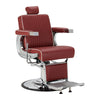 Barber Chair Gabbiano Visionerio - Red