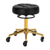 Salon Stool Gabbiano D054G - Black and Gold