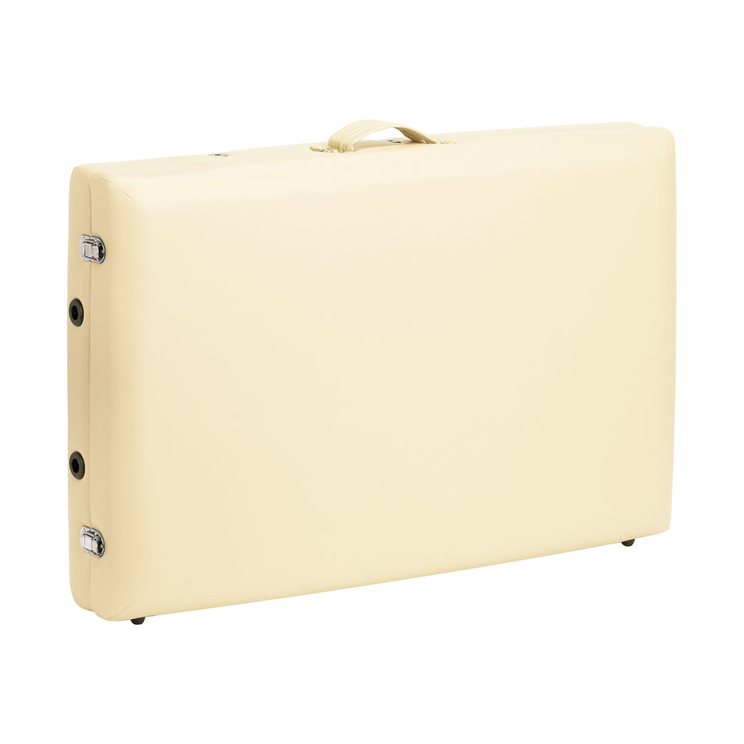 Folding Massage Table Balance 2 Zones - Cream