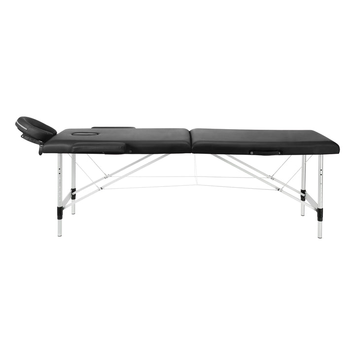 Folding Massage Table Balance 2 Zones - Black
