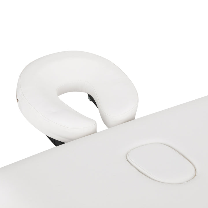 Folding Massage Table Balance 2 Zones - White