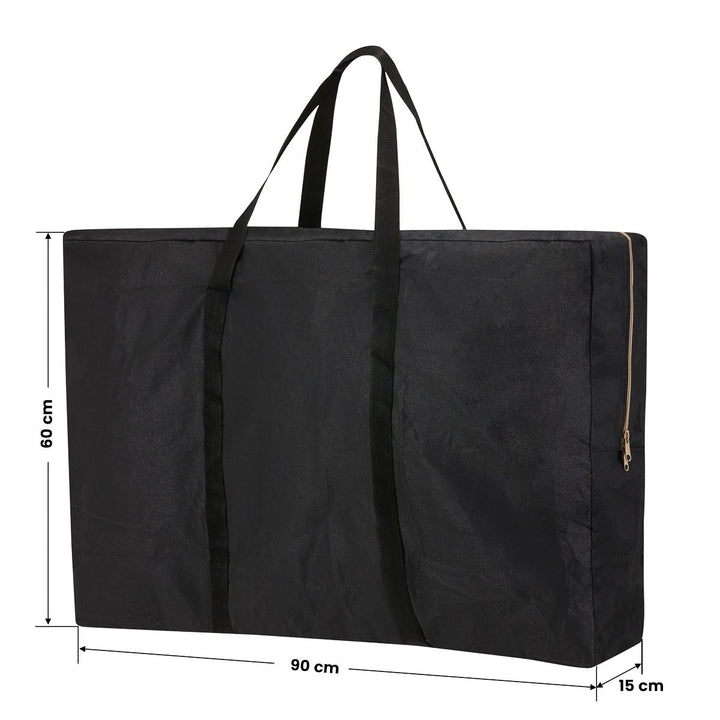 Folding Massage Table Balance, 2 Zones - Black