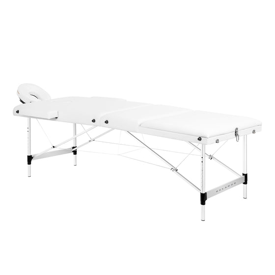 Folding Massage Table Balance, 3 Zones - White