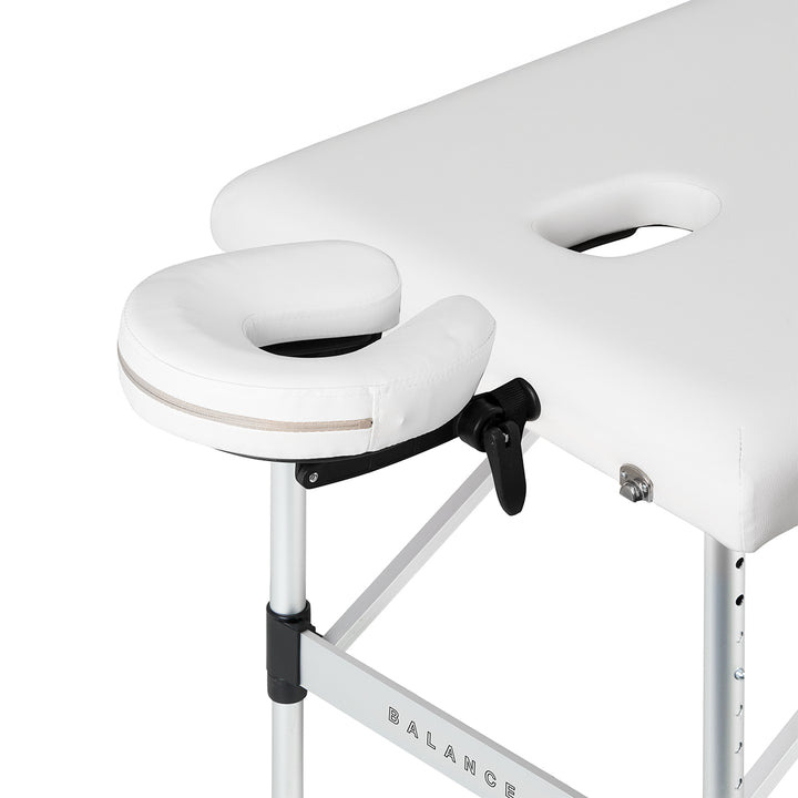 Folding Massage Table Balance, 3 Zones - White