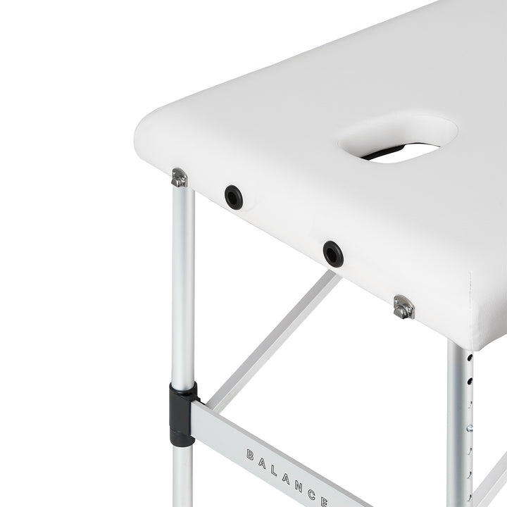 Folding Massage Table Balance, 3 Zones - White