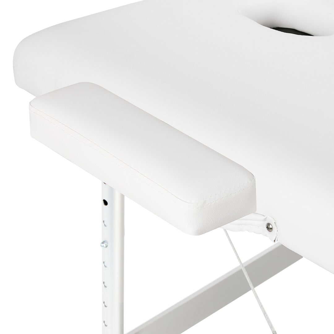 Folding Massage Table Balance, 3 Zones - White