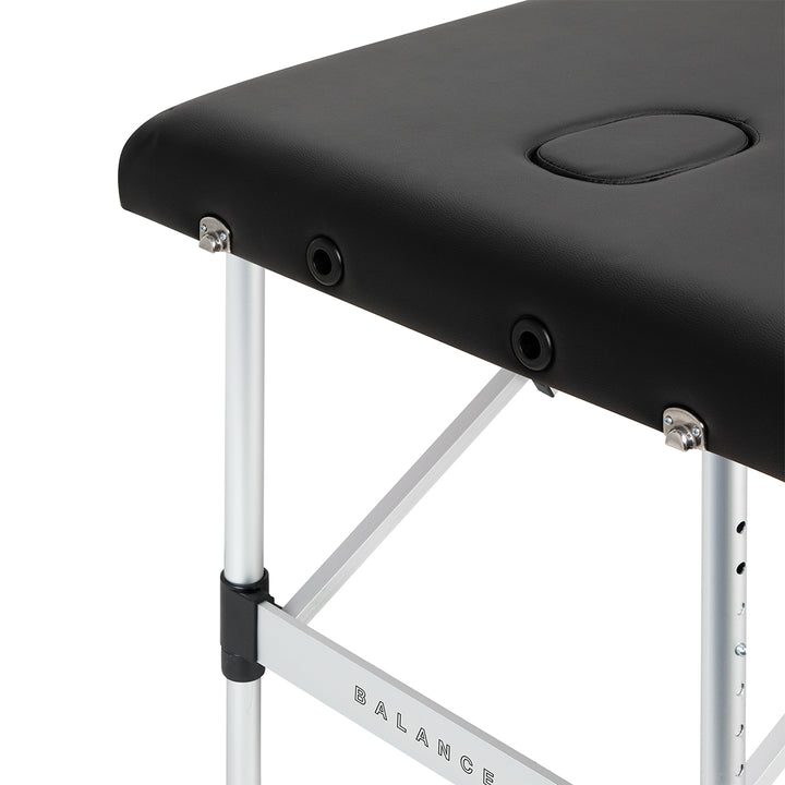 Folding Massage Table Balance, 3 Zones - Black