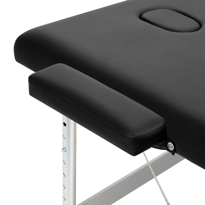 Folding Massage Table Balance, 3 Zones - Black