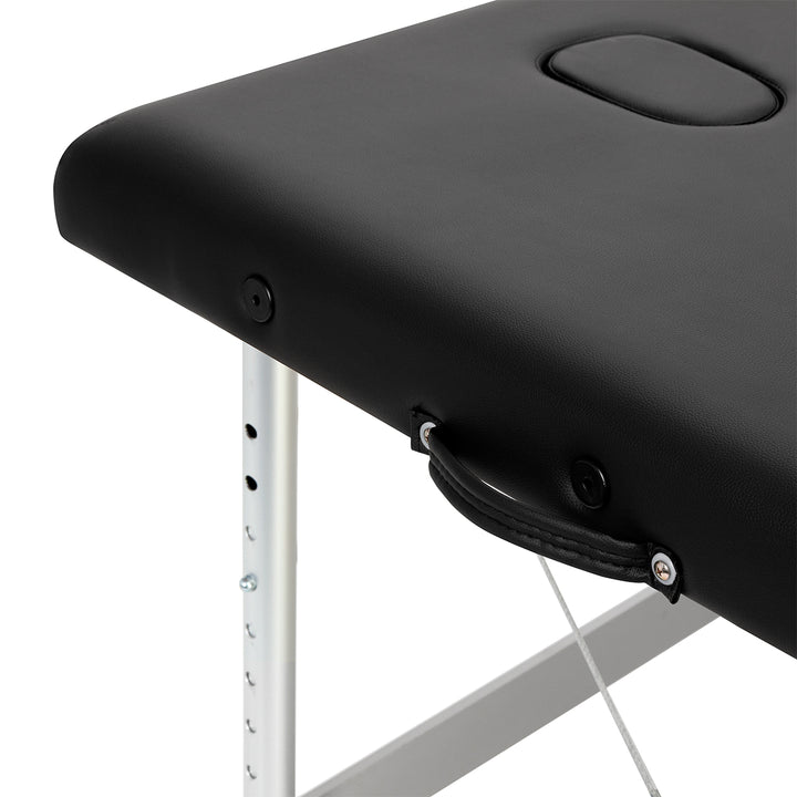 Folding Massage Table Balance, 3 Zones - Black