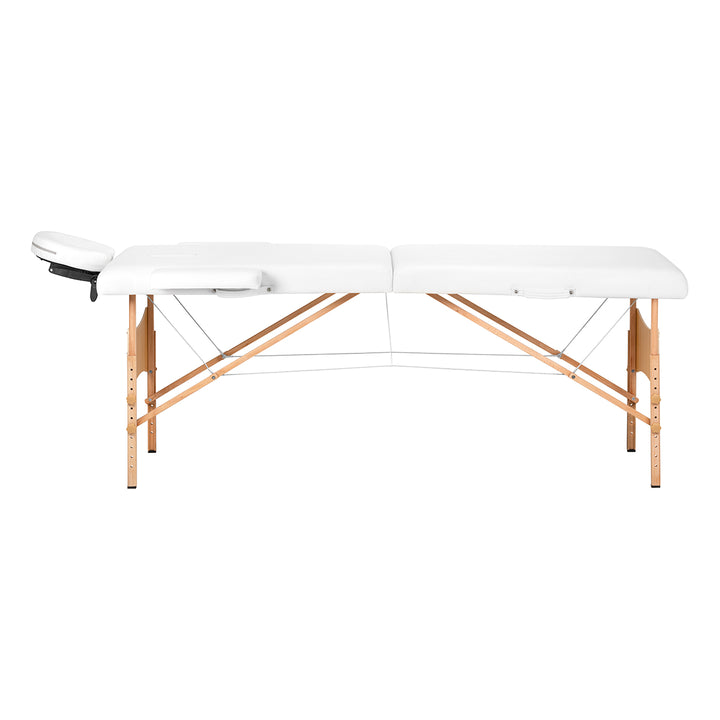 Folding Massage Table Balance Lux, 2 Sections - White