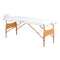 Folding Massage Table Balance Lux, 3 Sections - White
