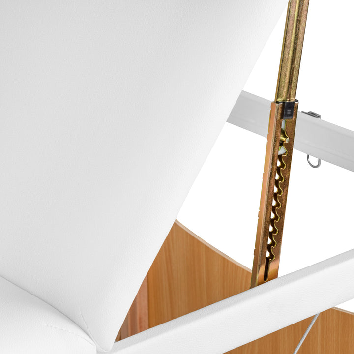 Folding Massage Table Balance Lux, 3 Sections - White