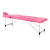 Folding Aluminium Massage Table Balance - Pink