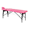 Folding Massage Table Balance 2 Zone - Pink