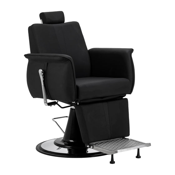 Barber Chair Gabbiano Athena - Black