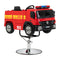 Children's Hairdressing Chair Gabbiano Fire Engine - Red