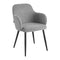 Salon Chair 4Rico Intra - Grey and Black