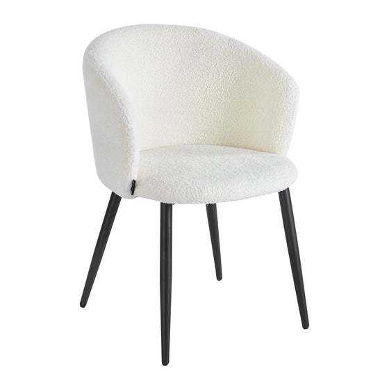 Salon Chair 4Rico Asola - White and Black