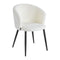 Salon Chair 4Rico Asola - White and Black