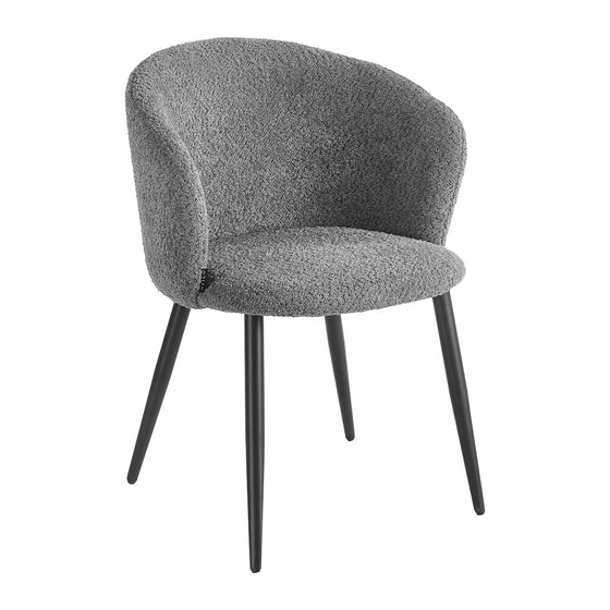 Salon Chair 4Rico Verso - Grey and Black