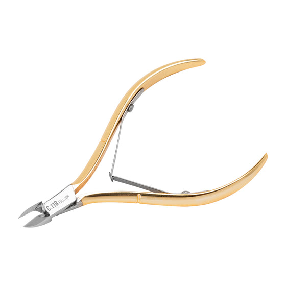 Cuticle Nippers Nghia Export C-118 - Gold