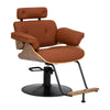 Hairdressing Chair Gabbiano Florence - Brown