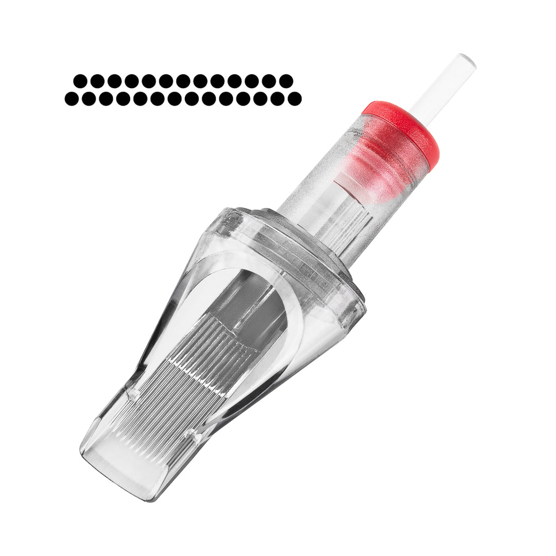 Tattoo Naalden Cartridge Soft Edge Magnum 27RM 0.35 mm El Cartel V2 10 st