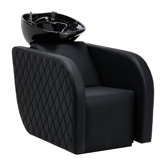 Electric Backwash Unit Gabbiano Ines - Black