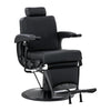 Barber Chair Gabbiano Continental with Massage - Black
