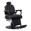 Barber Chair Gabbiano Francesco with Massage - Black
